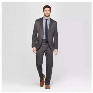 GOODFELLOW Men’s Stretch Wool Blend Suit Jacket 44S Standard Fit NWT